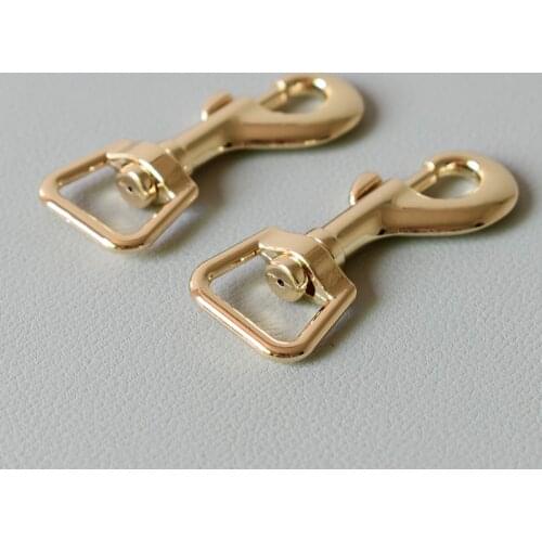 10 Pcs/Lot Swivel Snap Hooks For Backpacks Sey chain Bag Cat Dog Leash 15mm Lobster Clasps Diy Accessories Durable Hardware