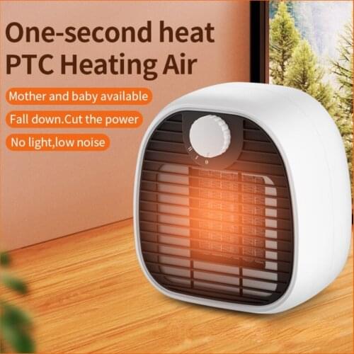 1000W New Home Heater Fan Quick Heating Machine Desktop Electric Heater Energy-Saving with Two Adjustable