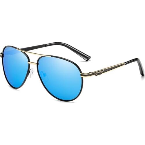 2020 Mens Polarized Sunglasses Fishing Outdoor Driving Polaroid Sunglasses for Men Pilot Metal Frame Sun Glasses Gafas De Sol