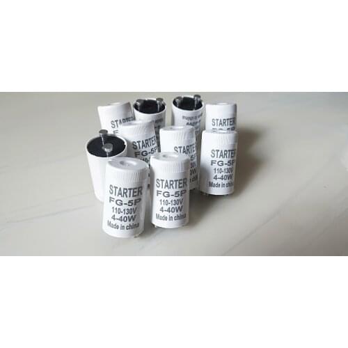 25pcs/lot High Quality 110V-130V starter Mosquito lamp Fuse starter FG-5P For Mosquito Lamps 4-40W CE ROHS