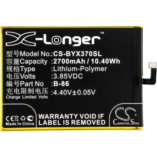 Cameron Sino 2700mAh battery for BBK VIVO Y37 Y37A TD-LTE Dual SIM Y37L BBK B-86 BK-B-86 for VIVO Y37 Y37A TD-LTE Dual SIM