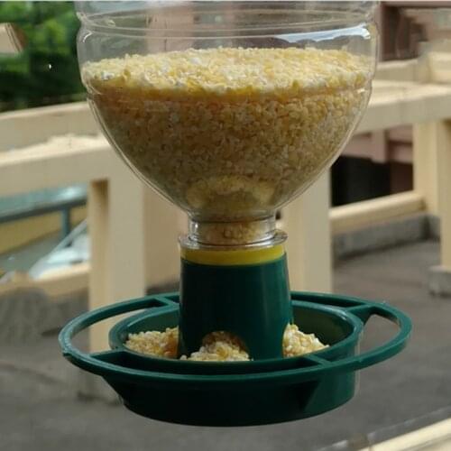 Automatic Wild Bird Seeds Feed Forest Hanging Cup Garden Bird Feeder Container wholesales
