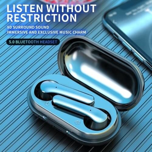 2021 New TWS Wireless Earphone LB20 Bluetooth 5.0 HiFi Stereo Headset touch control Handsfree mini Earbuds Built-in HD Mic