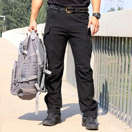 2021 Hot Outdoor Tactical Jogger Lightweight Dropship Tactical Work Pants for Men Summer Fast Dry Cargo Pants Us Army Wide