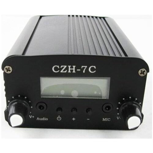 FMUSER CZH-7C 7W FM Broadcast FM Audio Radio Transmitter FM Radio Station for Church, Meeting
