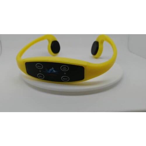 H-907 Water Proof Headsets Magnetic Charging Bone Conduction 7 Channels Swimming Receiver Headphones