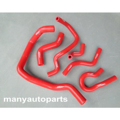 FOR CIVIC D15/D16 CX/DX/EX/LX/HX/SI/S EG/EK 1992-2000 1997 98 99 00 RADIATOR&HEATER HOSE RED