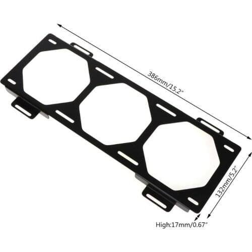 Fan Bracket 240 Radiator Mounting Bracket Water Cooler for 12/14CM Fan Holder External Computer Case Heatsink Gadget Accessories