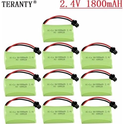 M Model ) 2.4v 1800mah NiMH Battery For Rc toys Car Tanks Trains Robot Boat Gun Ni-MH AA 700mah 2.4v Rechargeable Battery 10Pcs
