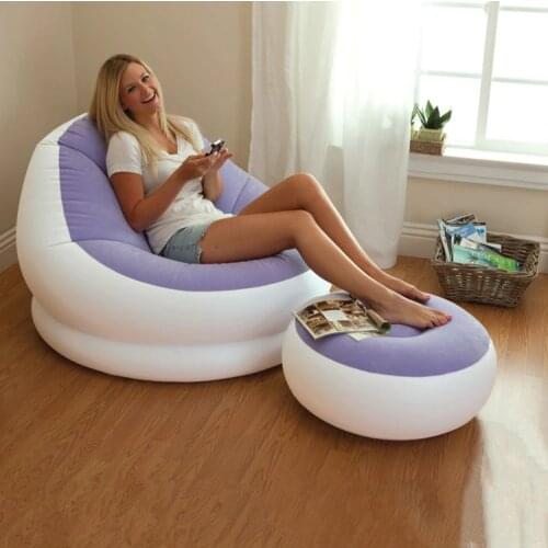 Living room furniture modern beanbag sofa set design couches for living room with ottoman