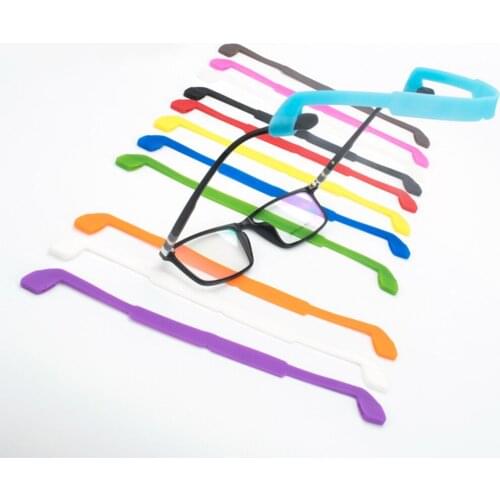 Fashion Magnetic Silicone Glasses Strap Children Safety Glasses Strap Band Fastener Sunglasses Cord Holder Sports Glasses Rope