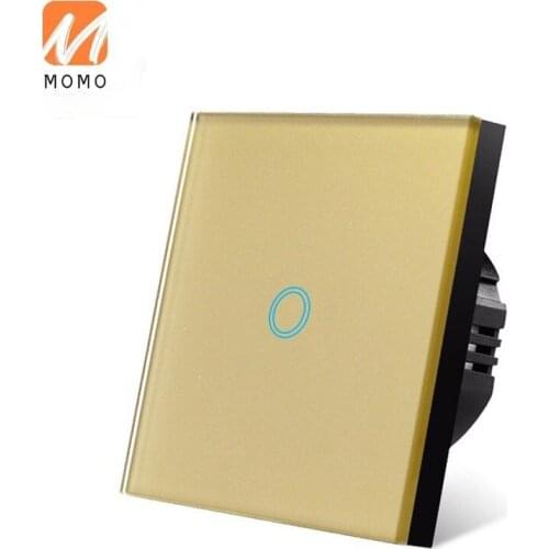 Wall switch on/off touch screen led screen light touch dimmer panel switch wall
