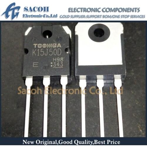 New Original 10PCS/Lot TK15J50D K15J50D or TK15H50C or TK15J60U K15J60U or TK15J60T K15J60T TO-3P 15A 500V Power MOSFET