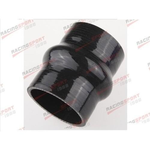 102mm 4" Hump Straight Silicone Hose Intercooler Coupler Tube Pipe Black/BLUE/RED