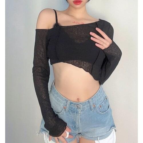 Женские длинные футболки SHNSOPHI China At AliExpress