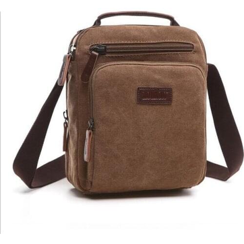 082017 yesetn bag men causal canvas single shoulder cross body tote bag