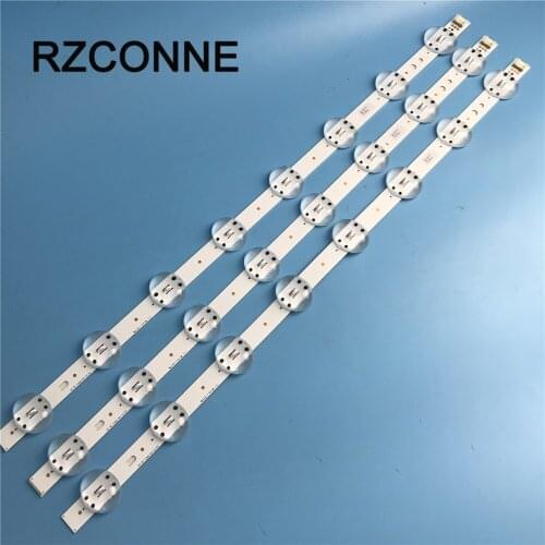 3pcs 520mm LED backlight strip 8 lamp for LG TV 50" 18Y Trident REV 0.9 DV1 50UK6500AUA 50DVULT0H60 HC500DQN-VCUL1-914X