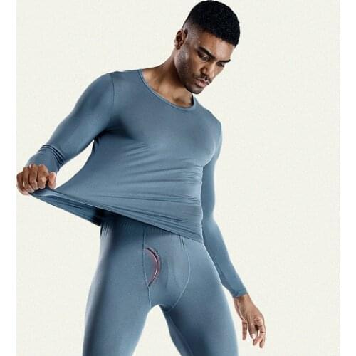 2019 Thermal Underwear Sets Men Winter Long Johns Warm Underwear Suit Trousers Ultra-Soft Modal Underwear Winter Clothes M-3XL