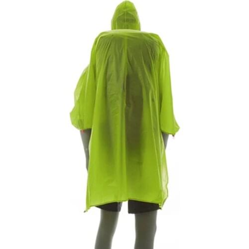 Ultralight Rain Jacket Single Person Hiking Cycling Raincoat Camping Poncho Mini Tarp Multifunction Sun Shelter Tarp