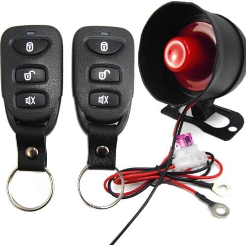 12V M810-8113 Universal Remote Control Anti-theft Car Alarm Kit Auto Accessory Automobiles Security Protection