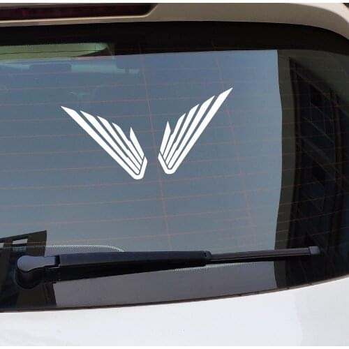 Personality wing Car automobile Decal Sticker decor Decals ANY SIZE Vinyl Car Rear window door Removable Sticker decor HY1690