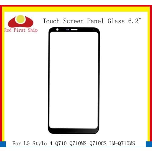 10Pcs/lot Touch Screen For LG Stylo 4 Q710 Q710MS Q710CS LM-Q710MS Touch Panel Front Outer Stylo 4 Q710 LCD Glass Lens