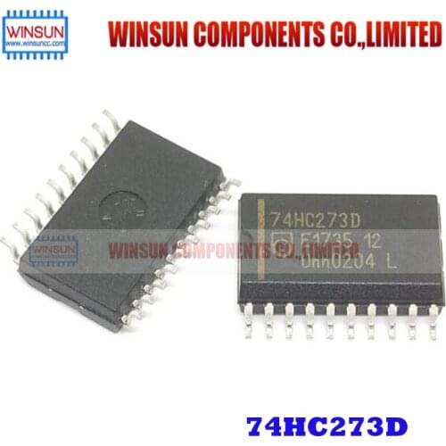 100PCS/LOT 74HC273D SOP-20 7.2mm 74HC273 New Original