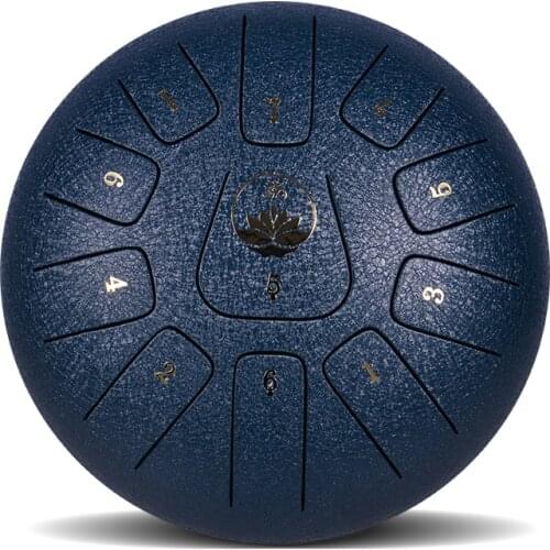 Ethereal Drum 10 Inch 11 Tone Forgetting Worry Drum Music Drums Percussion Mini Electric Drums Instrument Tongue Tambourine