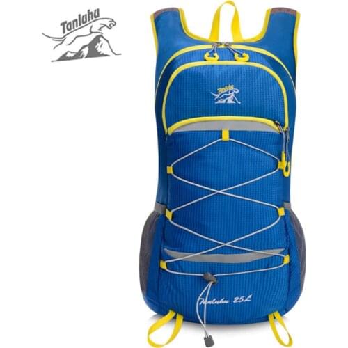 25L Cycling Bag Climbing Backpack Rucksack Backpacks Outdoor Sports Bag Waterproof Camping Bags for Travel Riding Bike XA466WA