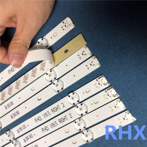 4set=32PCS LED backlight strip for LG 49LJ58300W 49UH603V 49UH620V 6916L-2705A 2706A 2707A 2708A 6916L-2709A 2710A 2711A 2712A