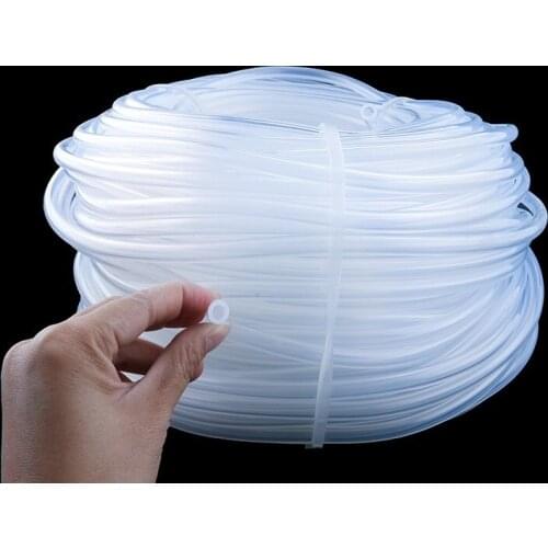 Aquarium 5m/10m Oxygen Pump Hose Air Bubble Stone Aquarium Fish Tank Pond Pump Tube 4*6mm White Transparent Color