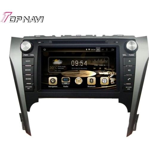 Topnavi 8'' Quad Core Android 6.0 Car GPS Navigation for TOYOTA CAMRY 2012- Autoradio DVD Multimedia Audio Stereo