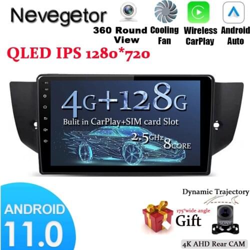 Android 10 car GPS Radio 9 inch for 2010-2015 MG6/2008-2014 Roewe 500 With HD Touchscreen support Carplay Rear camera