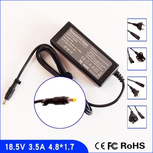 18.5V 3.5A Laptop Ac Adapter Power SUPPLY + Cord for HP Compaq Presario M2000 M2001 M2005 M2007 M2010 M2015 M2070 M2099