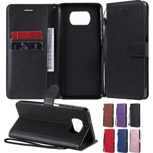 Card Solt Flip Etui Case For Xiaomi 11 Lite 10T Pro POCO M3 X3 NFC Redmi 9A 9C 8 8A Note 10 4G 10S 9 9S 9T 8T Wallet Back Cover