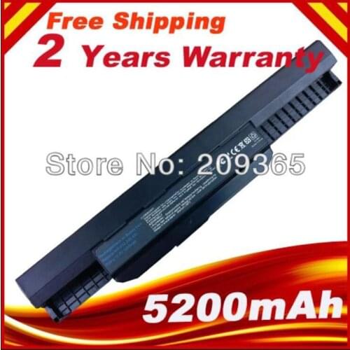 HSW laptop battery pack A32-K53 A41-K53 for ASUS K53 K53E X54C X53S X53 K53S X53E free s hipping