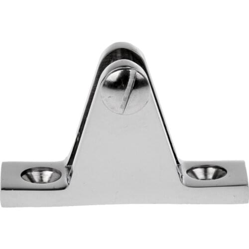 Boat Cover/Canopy Fitting 90 Degree Straight Deck Hinge 316 Stainless Steel