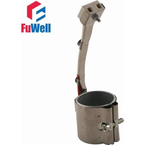 220V 260W 50mm x 55mm Band Heater Stainless Steel Mica Heating Element