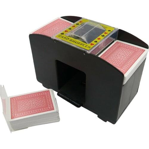 Shuffle Machine Board Game Poker Playing Cards Electric Automatic Card Game Party Entertainment And Card Shuffler Essentials