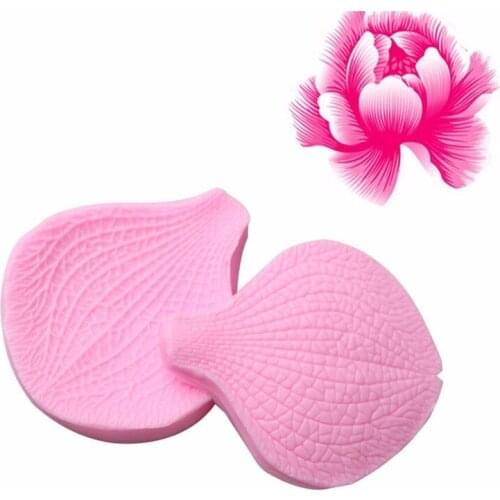 New Arrival Phalaenopsis Petal Silicone Cake Mold 3D Fondant Decoration Mould For Kitchen Baking Cake Tool