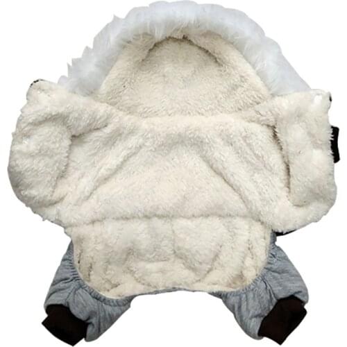 Dog Clothes Thickening Corduroy Warm Small Dog Coat Jacket Cute Pet Dog Costume Winter Clothes chihuahua