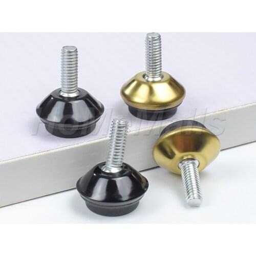 16/24 Pieces of Adjustable Foot Adjustment Table and Chair Foot Adjustment Foot Screw Foot Pad Furniture Foot Pad Shelf Foot M6
