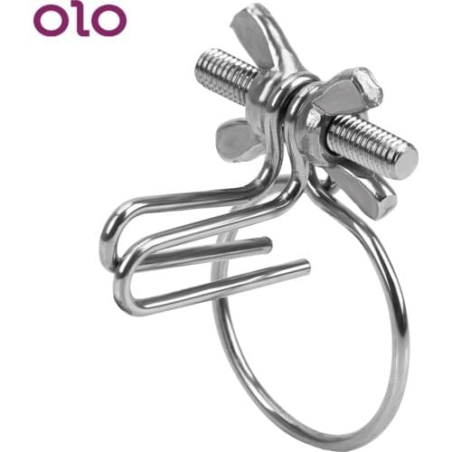 OLO Adjustable Penis Stimulator Irritation Urethral Dilators Catheters Sounds Stainless Steel Penis Plug Sex Toys for Men Gay