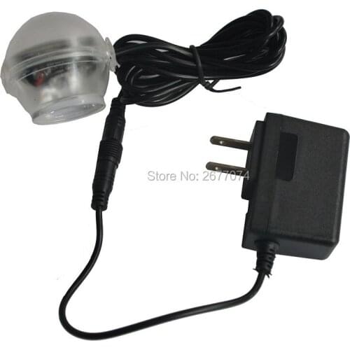 Light color fishing led 1W Aquarium Fish Tank Waterproof Blue White Pink Green Red Submersible Down Lamp D5CM-SD 1PCS JTFL094