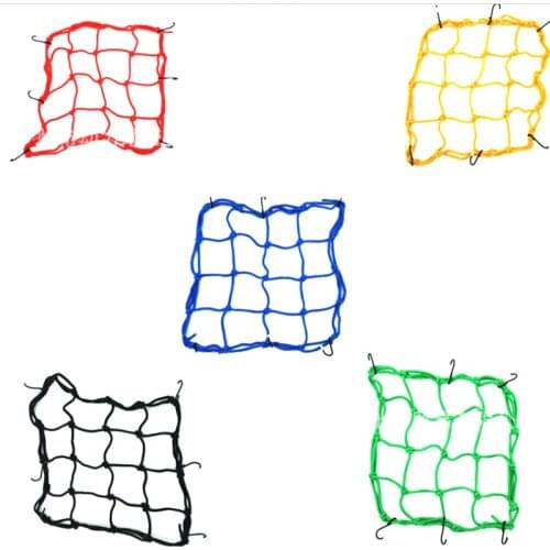 Universal Bungee Cargo Net Motorbike Helmet Mesh Storage Motorcycle Helme