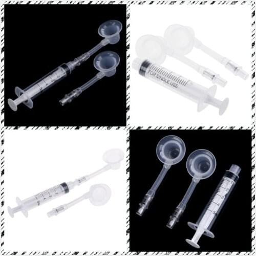 Nipple Aspirator Puller Shaper Feeding Sucking for Flat Inverted Nipples Treatment Redress Correction Attractor 1 Set