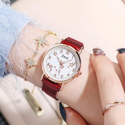 2021 New Ladies Watch Quartz Watch Simple Ultra-Thin Fashion Floral Watch for Women