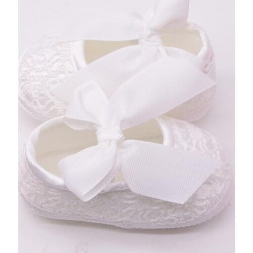Winter baby toddler shoes newborn baby lovely girl plush lace bow shose cotton shoes soft sole warm shoes comfortable