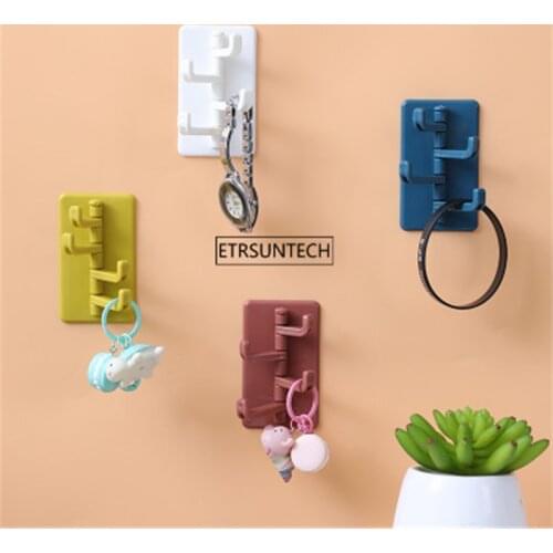 200pcs Rack Suction Cup 3 Hooks Towel Bathroom Kitchen Holder Sucker Hanger For Kitchen Bathroom