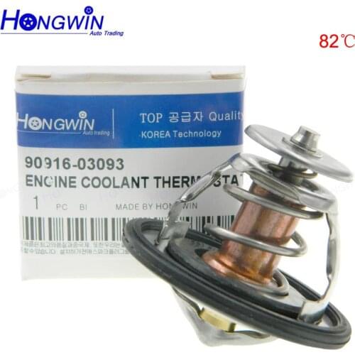 90916 03093 Engine Coolant Thermostat For Lexus Toyota YARIS/VITZ 2005-2015 90916-03093